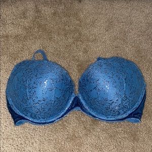 Blue Victoria secret bra